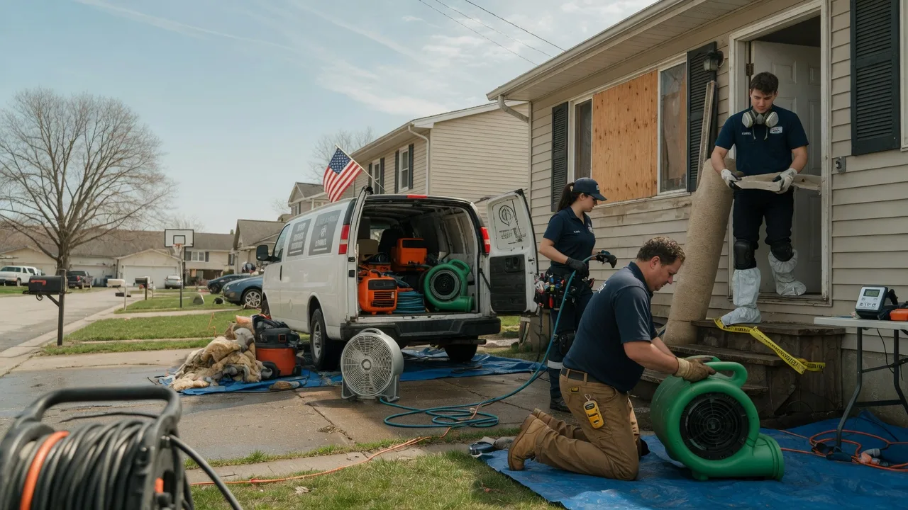 Water Damage Restoration in Dunn Center, ND near me